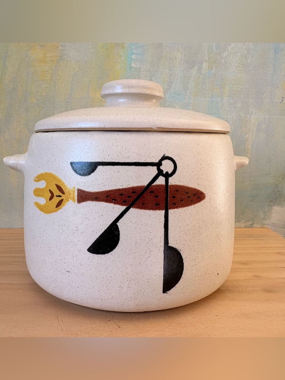 West Bend Mid Century Bean Pot